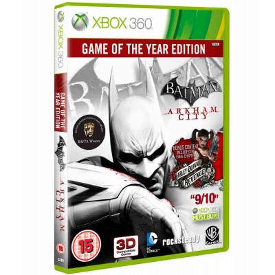 Batman Arkham City - Game of the Year Edition [Xbox 360, русские субтитры]